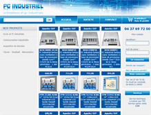 Tablet Screenshot of pcindustriel.com